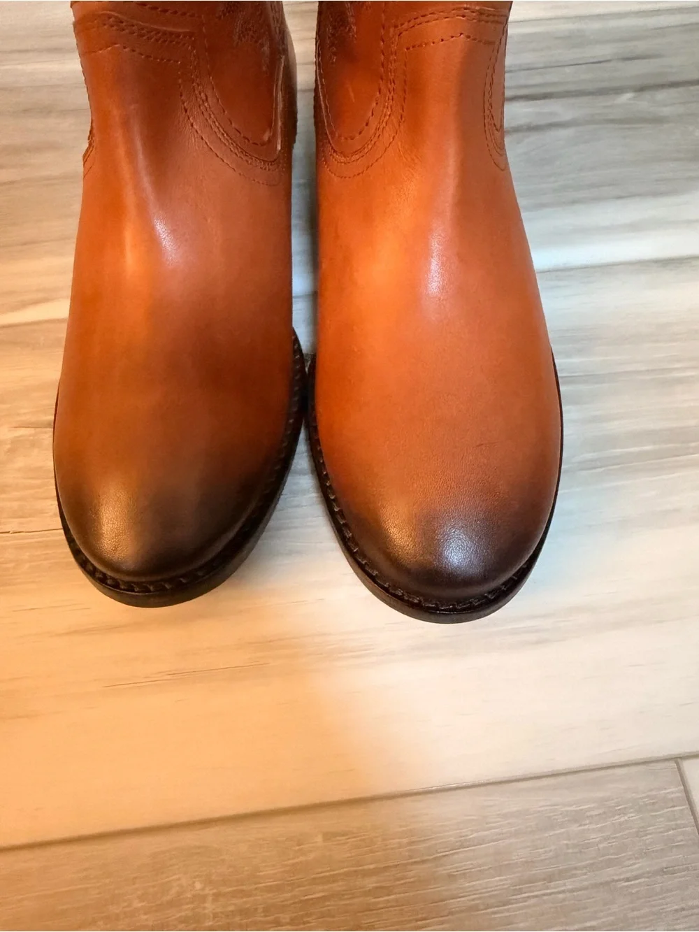 Frye Blair Western Deco Leather Boots 6.5 NIB